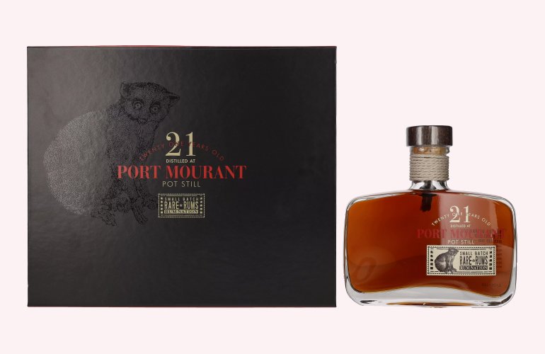 Rum Nation Rare Rums PORT MOURANT 21 Years Old 1999/2020 58% Vol. 0,5l en boîte cadeau