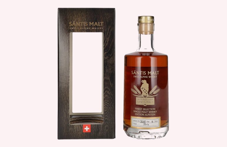 Säntis Malt EDITION ALPSTEIN N° XVIII Port Finish 48% Vol. 0,5l en boîte cadeau