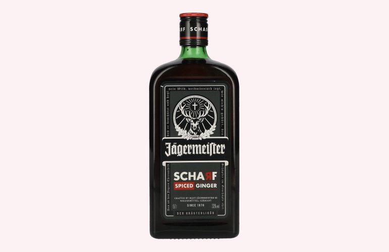 Jägermeister SCHARF SPICED Ginger Kräuterlikör 33% Vol. 0,7l