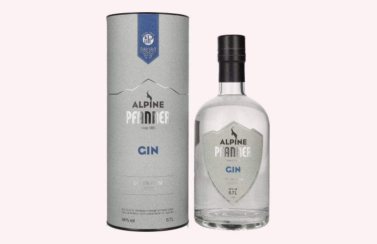 Pfanner Alpine Dry Gin 44% Vol. 0,7l in geschenkverpakking