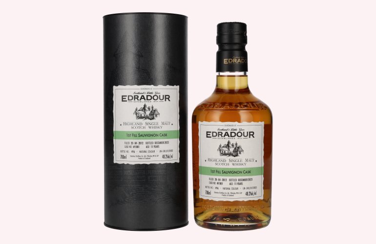 Edradour 11 Years Old ST. MICHAEL-EPPAN Sauvignon Cask #1001 2012 48,2% Vol. 0,7l in Geschenkbox