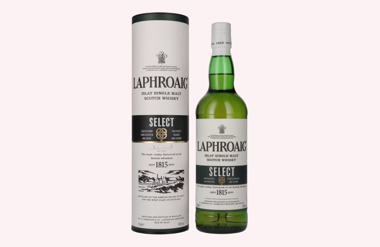 Laphroaig SELECT Islay Single Malt Scotch Whisky 40% Vol. 0,7l in geschenkverpakking