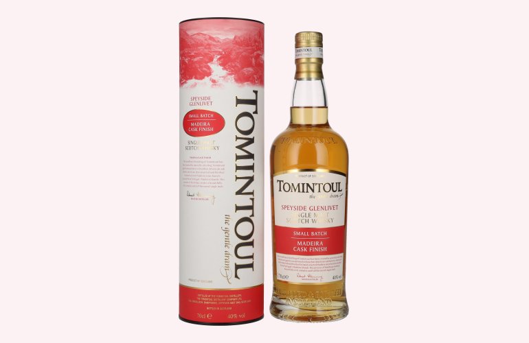 Tomintoul Small Batch Madeira Cask Finish 40% Vol. 0,7l in Geschenkbox