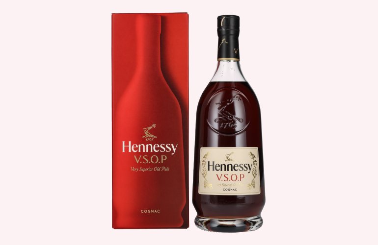 Hennessy V.S.O.P Cognac 40% Vol. 1l in geschenkverpakking