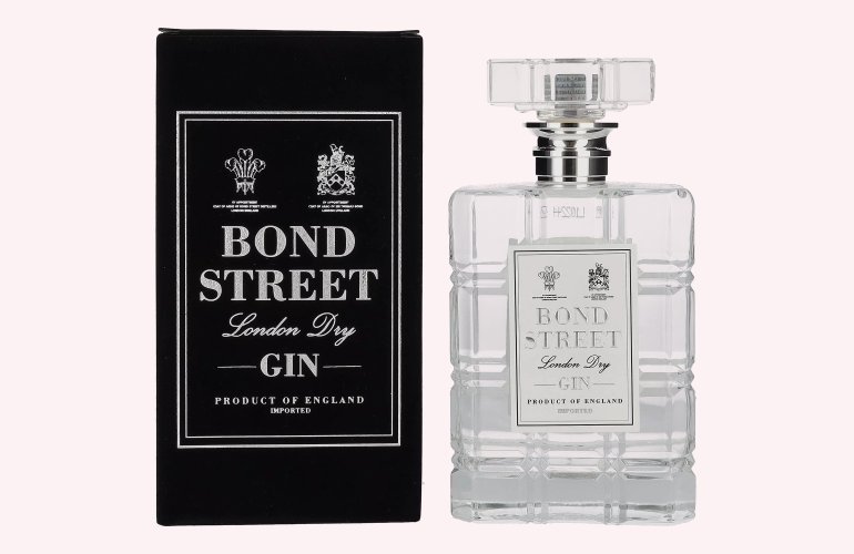 Bond Street London Dry Gin 43% Vol. 0,7l en boîte cadeau