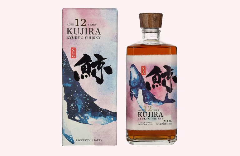 Kujira Ryukyu 12 Years Old SHERRY CASK Whisky 40% Vol. 0,7l en boîte cadeau