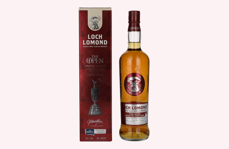 Loch Lomond THE OPEN Single Malt Special Edition 46% Vol. 0,7l in geschenkverpakking