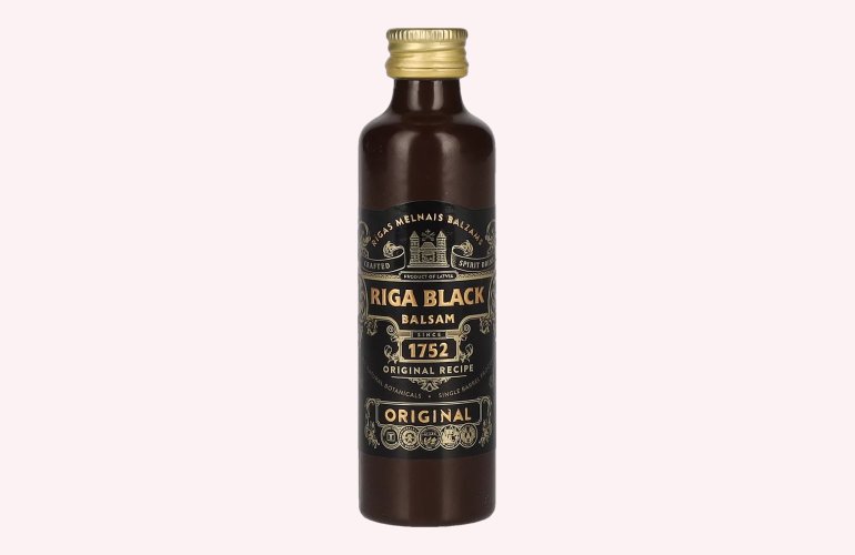 Riga Black Balsam 1752 ORIGINAL Recipe 45% Vol. 0,04l