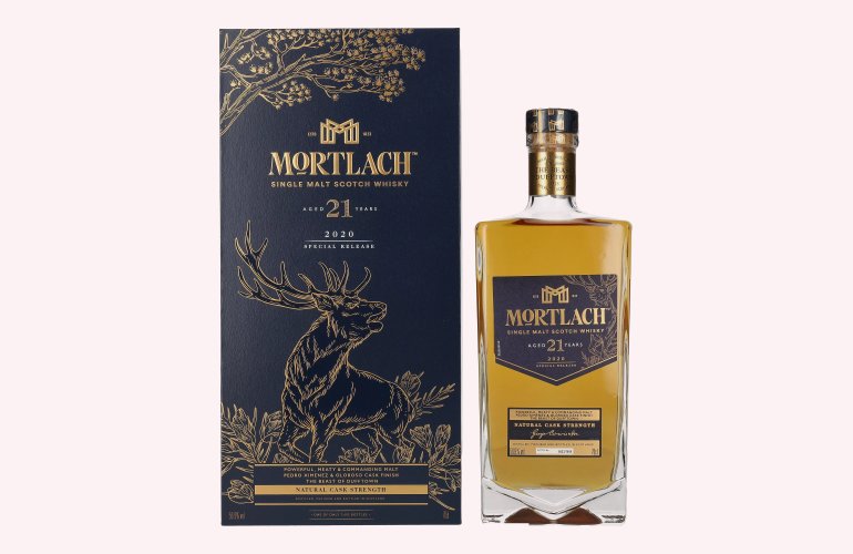 Mortlach 21 Years Old Single Malt Special Release 2020 56,9% Vol. 0,7l in geschenkverpakking