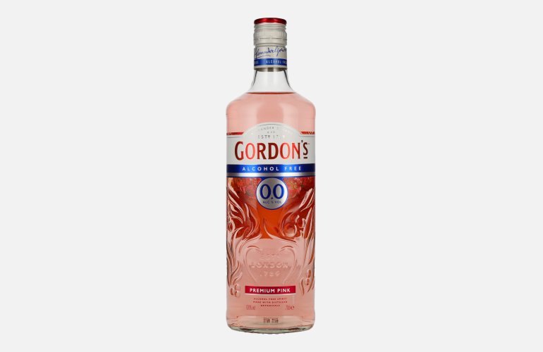 Gordon's Premium Pink alcohol free 0.0 MHD 30/09/2024 0,7l