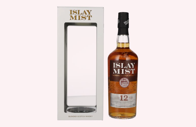 Islay Mist 12 Years Old Blended Scotch Whisky 40% Vol. 0,7l en boîte cadeau