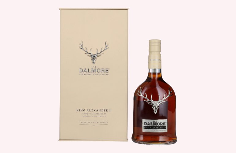 The Dalmore KING ALEXANDER III Highland Single Malt Scotch Whisky 42,8% Vol. 0,7l en boîte cadeau