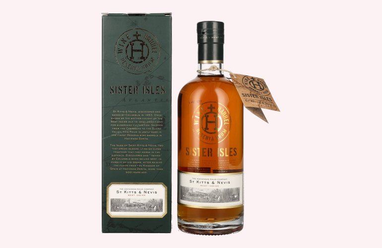 Sister Isles Wine Barrel Reserva Rhum 40% Vol. 0,7l en boîte cadeau