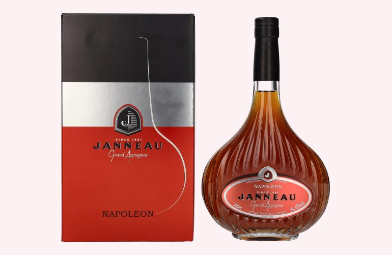 Janneau Napoleon Grand Armagnac 40% Vol. 0,7l en boîte cadeau