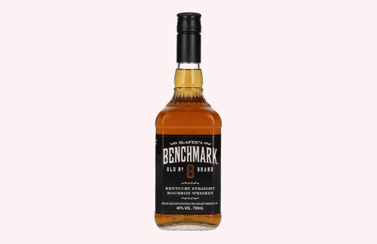 McAFEE'S Benchmark Old No. 8 Brand Kentucky Straight Bourbon Whiskey 40% Vol. 0,7l