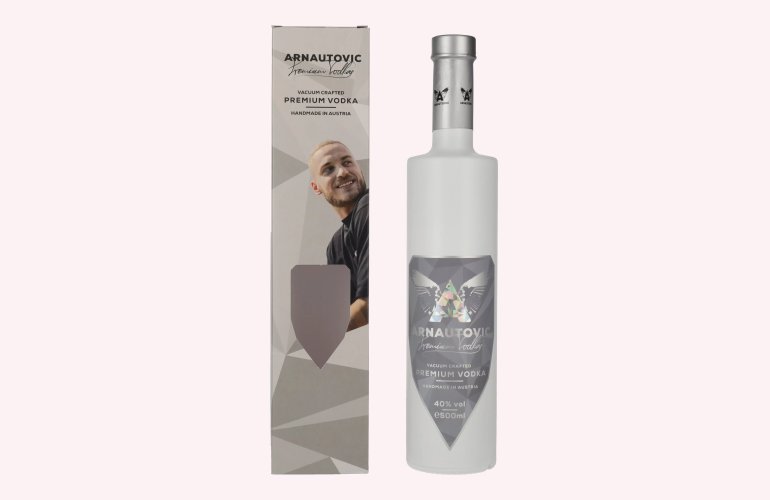 Arnautovic Premium Vodka 40% Vol. 0,5l in geschenkverpakking