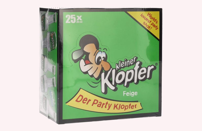 Kleiner Klopfer Feige 17% Vol. 25x0,02l