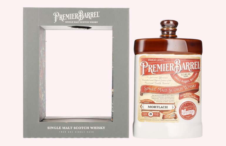 Douglas Laing PREMIER BARREL Mortlach 8 Years Old Single Malt 2009 46% Vol. 0,7l in geschenkverpakking