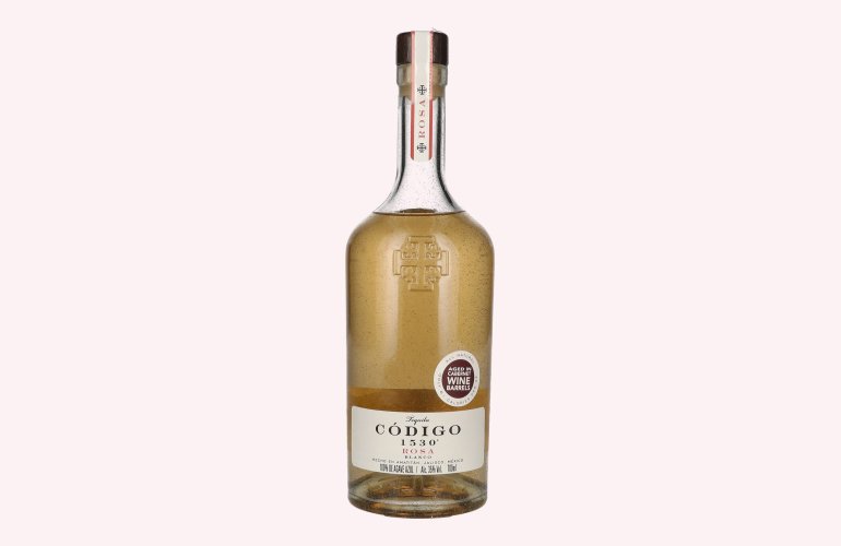 Código 1530 ROSA BLANCO Tequila 35% Vol. 0,7l