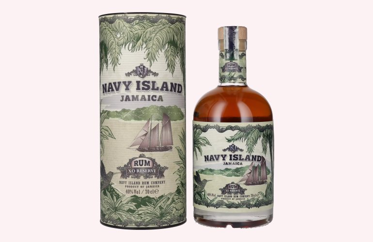 Navy Island JAMAICA XO Reserve Rum 40% Vol. 0,7l in geschenkverpakking