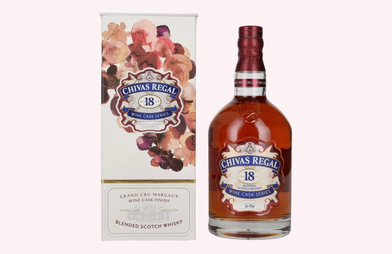 Chivas Regal 18 Years Old Margaux Cask Finish 48% Vol. 1l in geschenkverpakking