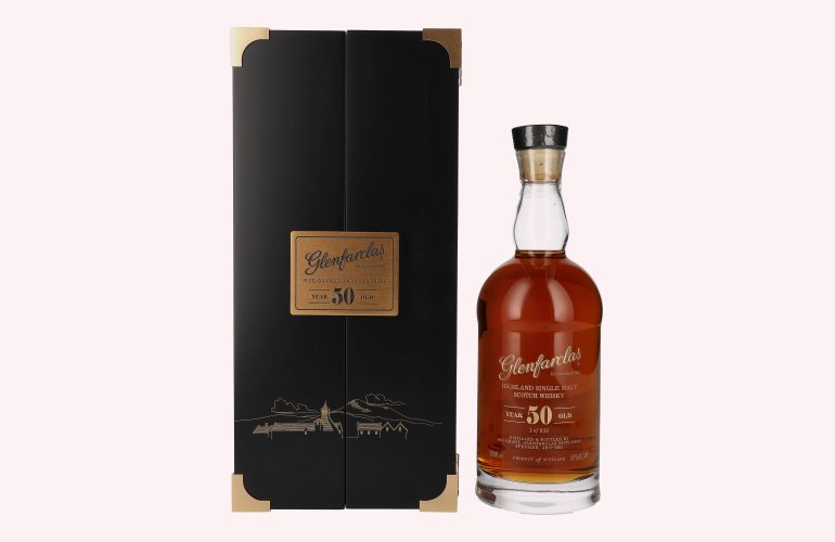 Glenfarclas 50 Years Old Highland Single Malt Scotch Whisky 50% Vol. 0,7l en boîte cadeau