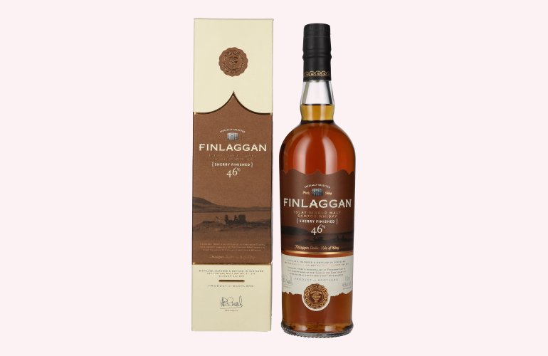 Finlaggan Sherry Finished Small Batch Release 46% Vol. 0,7l in geschenkverpakking