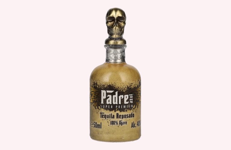 Padre Azul Super Premium Tequila Reposado 100% Agave 40% Vol. 0,05l