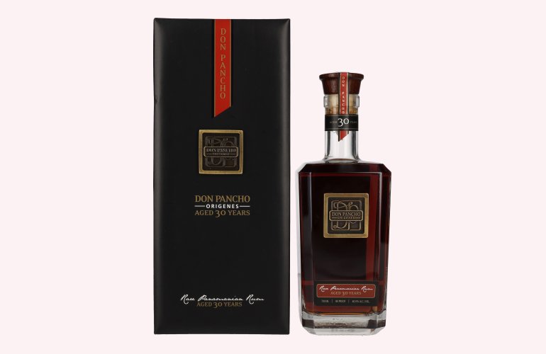 Don Pancho ORIGINES 30 Years Old Rare Panamian Rum 40% Vol. 0,7l