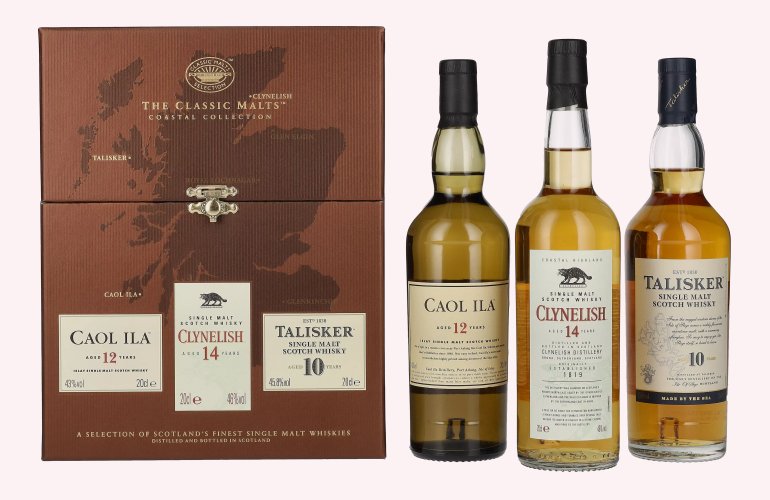 The Classic Malts Selection Collection 44,9% Vol. 3x0,2l in geschenkverpakking