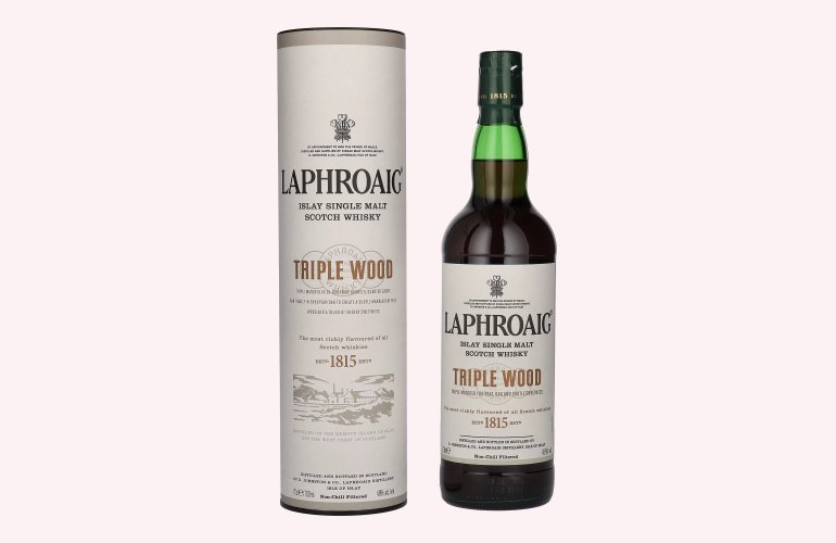 Laphroaig Triple Wood 48% Vol. 0,7l en boîte cadeau