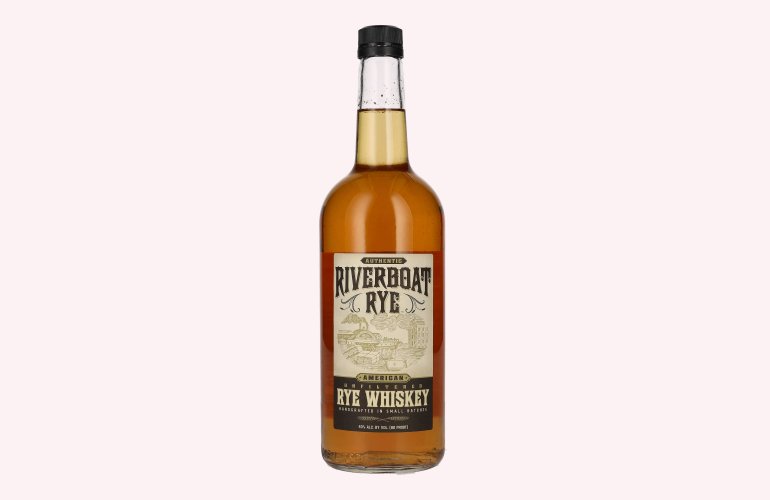 Riverboat Rye Spirit Unfiltered Whiskey 40% Vol. 1l