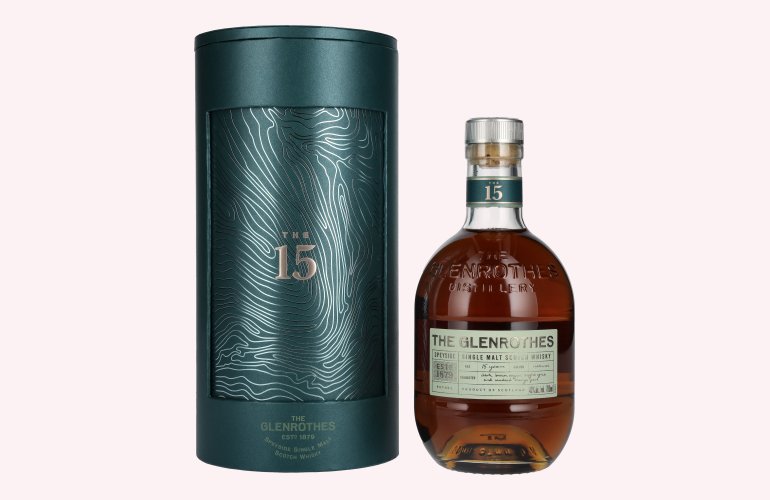 The Glenrothes The 15 Speyside Single Malt 43% Vol. 0,7l in geschenkverpakking