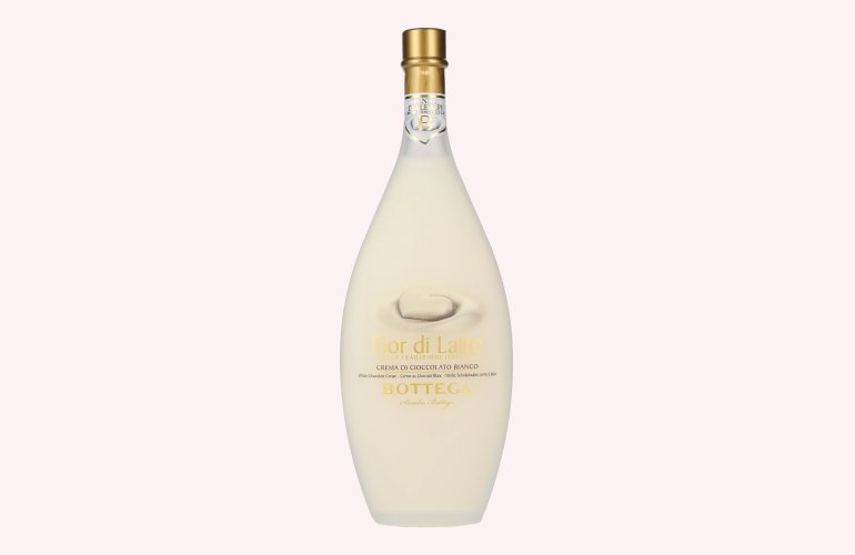 Bottega Fior di Latte Crema di CIOCCOLATO BIANCO Cream Liqueur 15% Vol. 0,5l