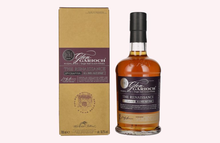 Glen Garioch 18 Years Old THE RENAISSANCE 4th Chapter 50,2% Vol. 0,7l en boîte cadeau