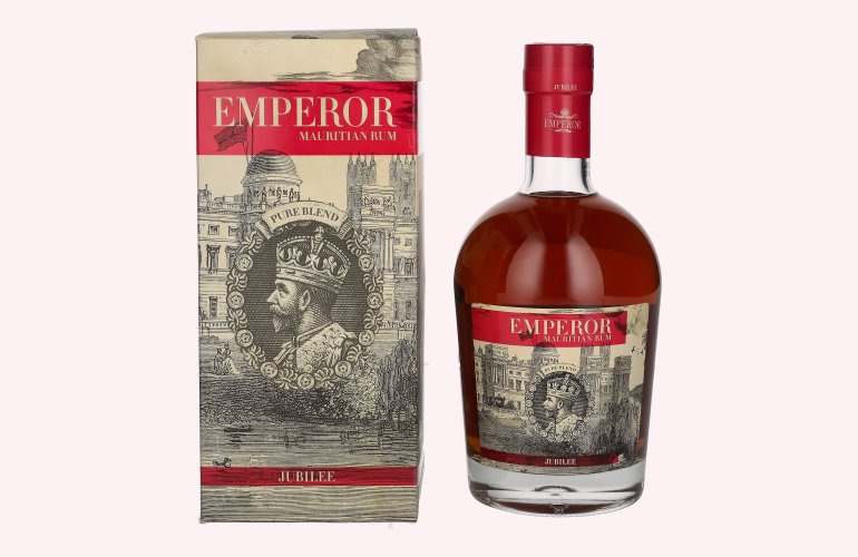 Emperor Mauritian Rum JUBILEE Pure Blend 40% Vol. 0,7l in geschenkverpakking