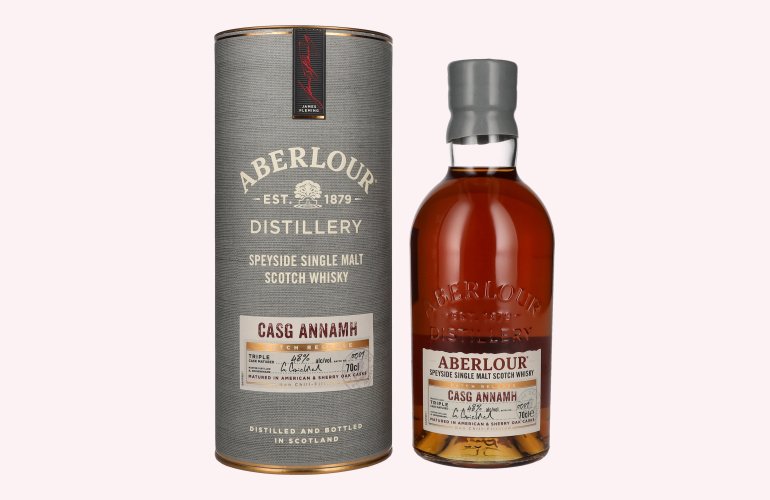 Aberlour CASG ANNAMH Batch Release 0009 48% Vol. 0,7l en boîte cadeau