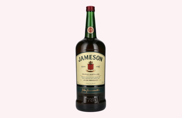 Jameson Triple Distilled Irish Whiskey 40% Vol. 4,5l