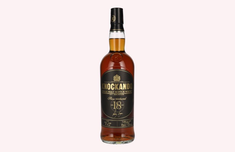 Knockando 18 Years Old Slow Matured Single Malt Scotch Whisky 43% Vol. 0,7l