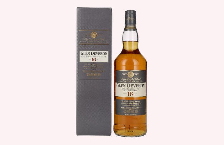 Glen Deveron 16 Years Old Highland Single Malt 40% Vol. 1l in geschenkverpakking