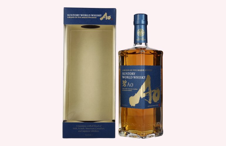 Suntory AO World Blend Whisky 43% Vol. 0,7l in geschenkverpakking