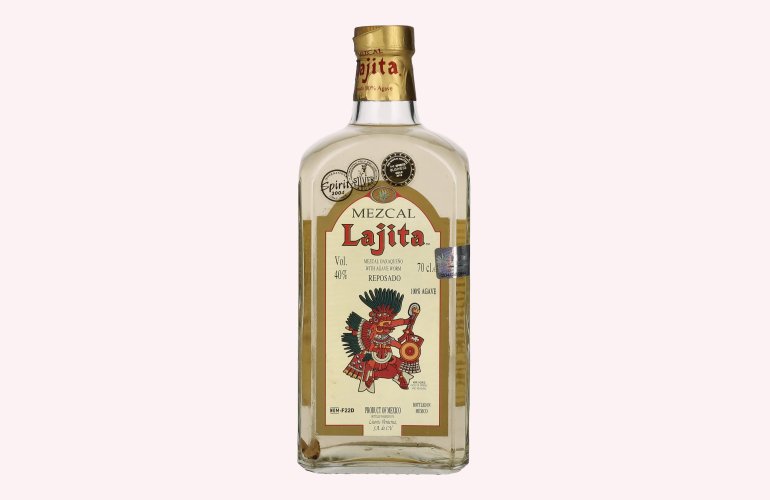 Lajita Mezcal Reposado with Agave Worm 40% Vol. 0,7l