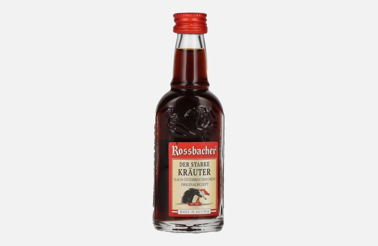 Rossbacher Der starke Kräuterlikör 32% Vol. 0,04l