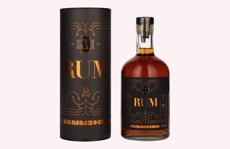 Rammstein Premium Rum 40% Vol. 0,7l en boîte cadeau