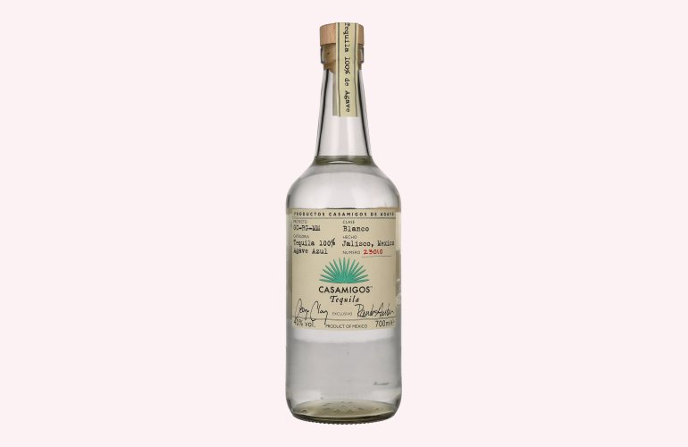 Casamigos Tequila Blanco 100% Agave Azul 40% Vol. 0,7l