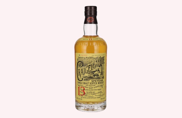 Craigellachie 13 Years Old Speyside Single Malt 46% Vol. 0,7l