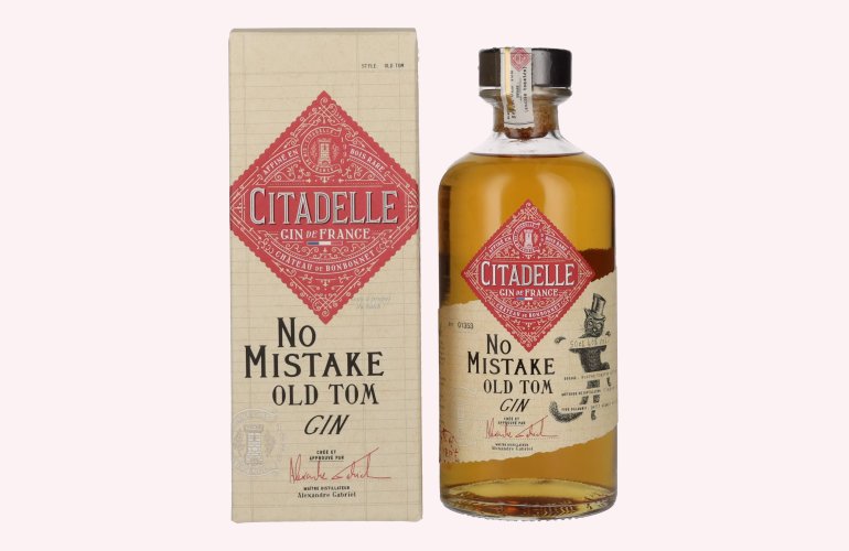 Citadelle NO MISTAKE Old Tom Gin 46% Vol. 0,5l en boîte cadeau