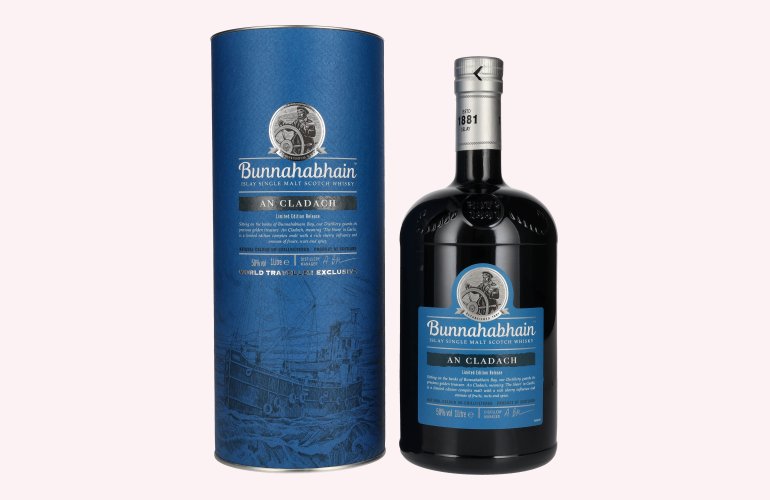 Bunnahabhain AN CLADACH Islay Single Malt Scotch Whisky Limited Edition Release 50% Vol. 1l in Geschenkbox