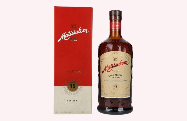 Ron Matusalem 15 Solera Gran Reserva Rum 40% Vol. 0,7l in Geschenkbox