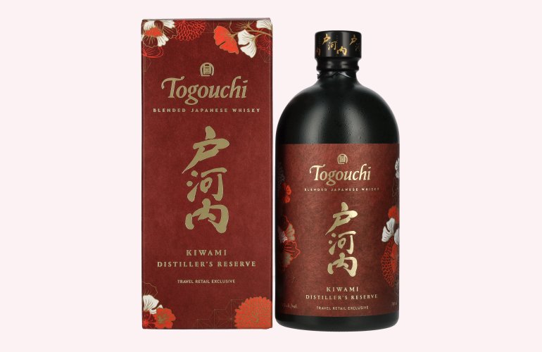 Togouchi KIWAMI Distiller's Reserve Japanese Blended Whisky 40% Vol. 0,7l en boîte cadeau